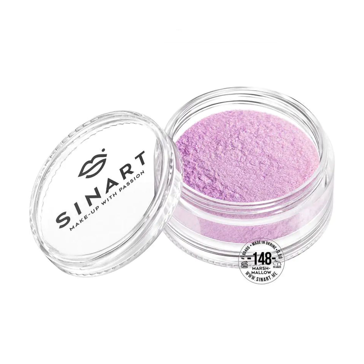 Пігмент для повік Sinart Make-Up With Passion, 148 Marshmallow, 0.5 г